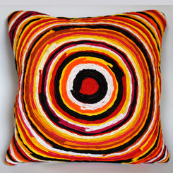 16 x16 Kite multicolor cushion cover by Sahil & Sarthak